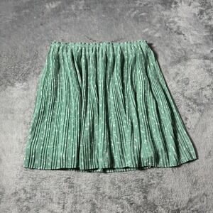 Samsoe&samsoe Women's Lia Short Skirt AOP in Green Size XS Boho‎ Summer Vacation